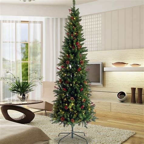 artificial christmas trees skinny